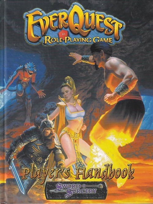 Dungeons & Dragons 3.0 - EverQuest Player's Handbook (Genbrug)